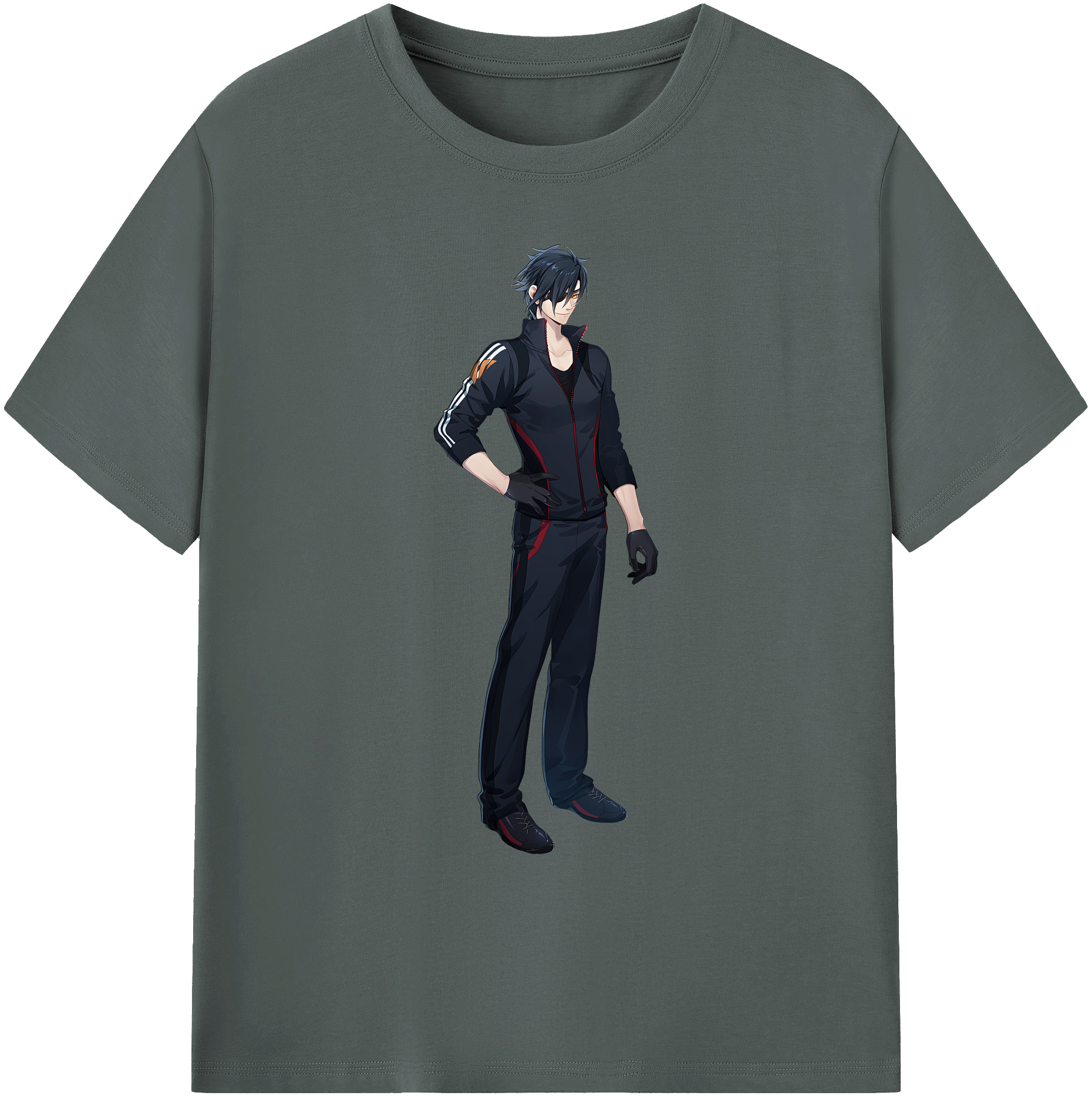 （画像用） 刀剣乱舞 Touken Ranbu 綿100％ メンズ半袖Tシャツ｜肌触りやわらか＆通気性